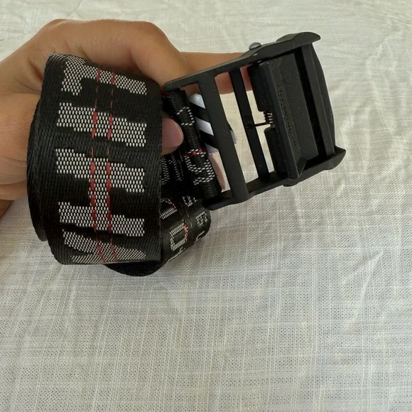 Chic Off-White Classic Industrial black/white/red Belt? Red Off White belt | Industrial Strap Streetwear 2020 main image 2
